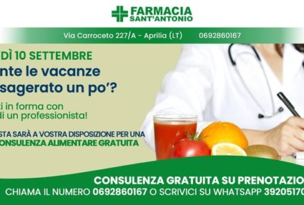 Dietista in Farmacia