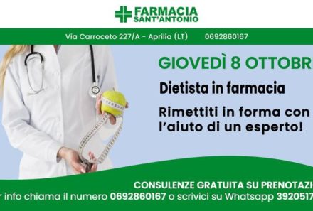 Dietista in Farmacia