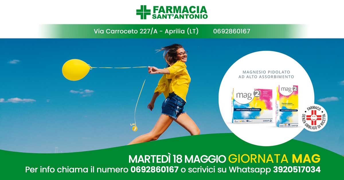 Giornata MAG » Farmacia Sant'Antonio Aprilia