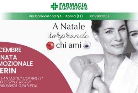 MERCOLEDI 22 Dicembre – GIORNATA PROMOZIONALE EUCERIN