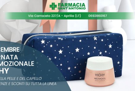 Sabato 11 Dicembre giornata promozionale VICHY!