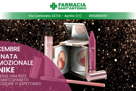 Venerdì 17 Dicembre Giornata promozionale BioNike..