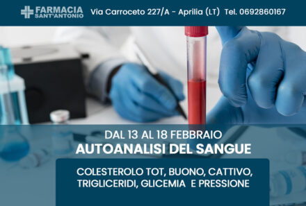 AUTOANALISI DEL SANGUE